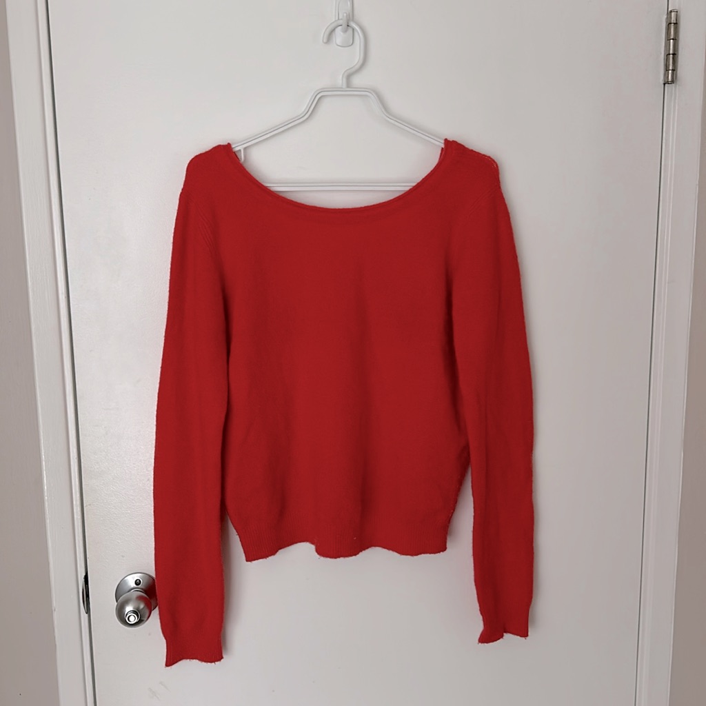 Maje Orange Sweater
